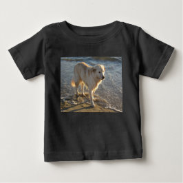 Dog On The Shore ベビーTシャツ