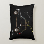 Dog on Wall Street  アクセントクッション (正面(垂直))