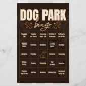 Dog Park Bingo Interactive Game チラシ (正面)