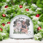 Dog Paw and Hand Pet Photo Owner Grunge  (クリスマス)