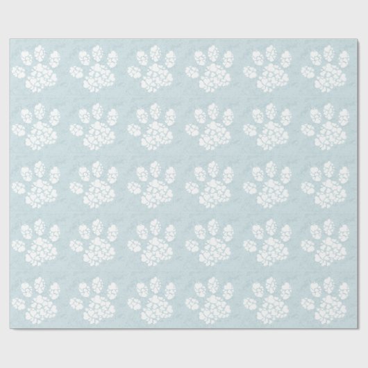 Dog paw print. Pet lover. ラッピングペーパー (フラット)