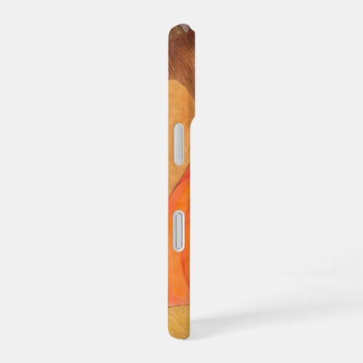 Dog paws and pumpkin phone case iPhone 16ケース (右側面)