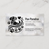 Dog Paws Hearts | Boke 名刺 (正面)