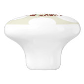 Dog Paws, Puppy Paws, Animal Paws, Heart, Pet セラミックノブ (側面)