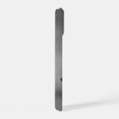 Dog Photo Black and White Personalizable iPhone 15ケース (右側面)