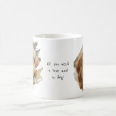 Dog Photo Coffee Mug Personalized Pet Lover Gift コーヒーマグカップ (中央)