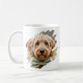 Dog Photo Coffee Mug Personalized Pet Lover Gift コーヒーマグカップ (左)