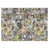 Dog Photo Collage、テーブルクロス テーブルクロス (正面(横))