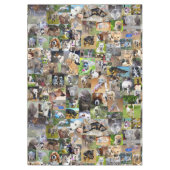 Dog Photo Collage、テーブルクロス テーブルクロス (正面)