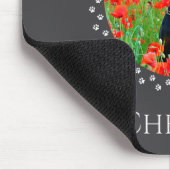 Dog Photo Shirt D Pet Gift  マウスパッド (コーナー)