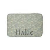 Dog Placemat - Sage Green Botanical, Personalized  バスマット (正面)