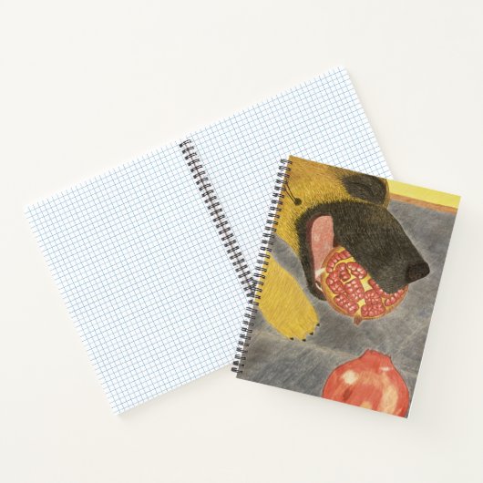 Dog&Pomegranate notebook ノートブック (内部)
