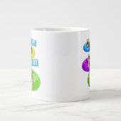 Dog Pool Party ジャンボコーヒーマグカップ (正面)