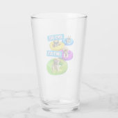 Dog Pool Party タンブラーグラス (裏面)