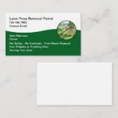 Dog Poop Removal Services  名刺 (正面/裏面)