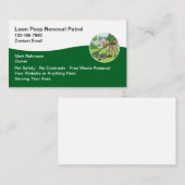 Dog Poop Removal Services  名刺 (正面/裏面)