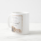 Dog Pregnancy Announcement コーヒーマグカップ (正面左)