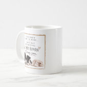 Dog Pregnancy Announcement コーヒーマグカップ (正面左)