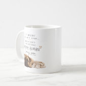 Dog Pregnancy Announcement コーヒーマグカップ (正面左)