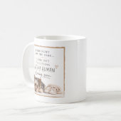 Dog Pregnancy Announcement コーヒーマグカップ (正面左)