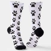 Dog Print Dog Dad ソックス (傾斜あり)