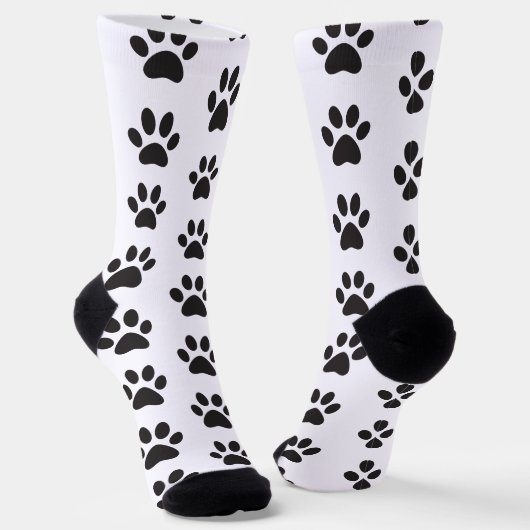 Dog Print Dog Dad ソックス (傾斜あり)