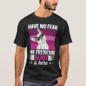 Dog Quote for a Frenchie aunt Tシャツ (正面)