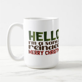 Dog Reindeer Mug コーヒーマグカップ