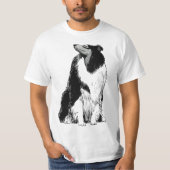 Dog Rough Collie Tシャツ (正面)