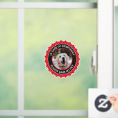 Dog Safety Alert Custom First Responder ウィンドウサイン (ホーム)