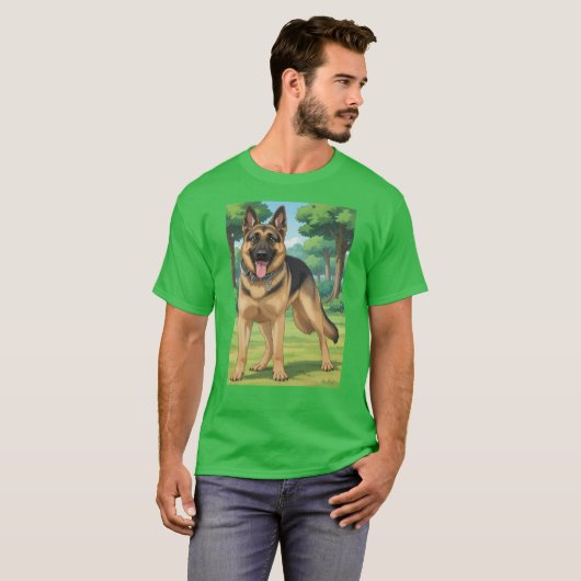 DOG SHEPHERD Tシャツ (正面フル)