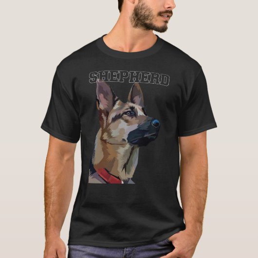 Dog Shepherd Tシャツ (正面)