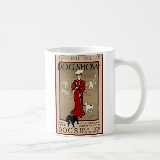 Dog Show コーヒーマグカップ (右)