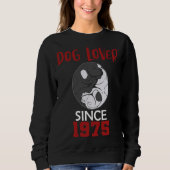Dog  since 1975 スウェットシャツ (正面)