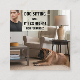 Dog Sitter Service スクエア名刺