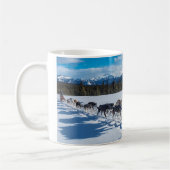 Dog sled コーヒーマグカップ (左)