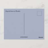 Dog Sled Team in Winter in Slovakia ポストカード (裏面)