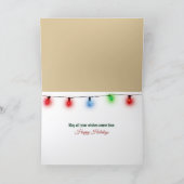 Dog Sniffing Christmas Sugar Cookies カード (内部)