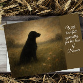 Dog Sympathy Card カード