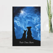 Dog Sympathy Loss of Dog General  カード (正面)