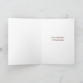 Dog Sympathy Loss with Beautiful Beagle Poem  カード (内部)