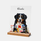 Dog Sympathy Memorial Bereavement Gift アクリルサイン (傾斜)