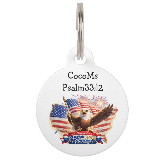 dog tag ペット　ネームタグ (正面)