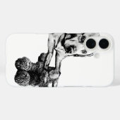 Dog & Teddy | アーティスティックフォンケース Case-Mate iPhoneケース (裏面 (横))