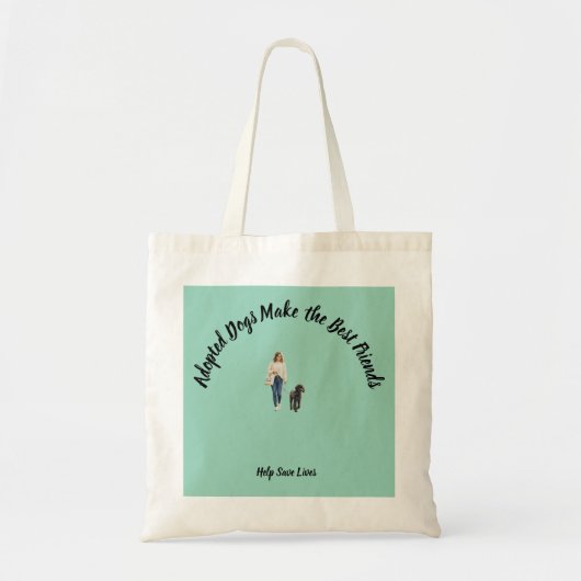 Dog Theme Everyday Tote Bag トートバッグ (正面)