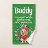 DOG TOWEL ハンドタオル (ハンドタオル)