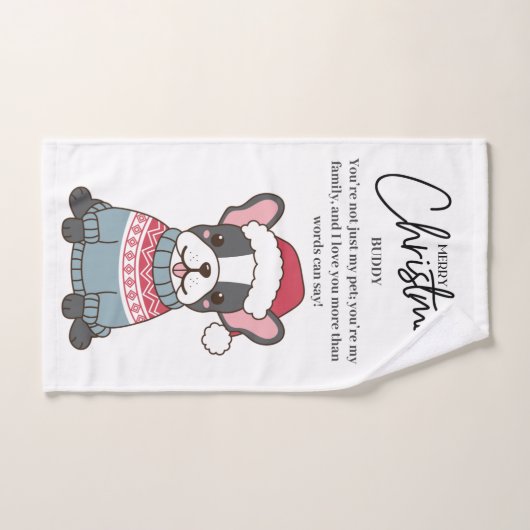 DOG TOWEL ハンドタオル (ハンドタオル)