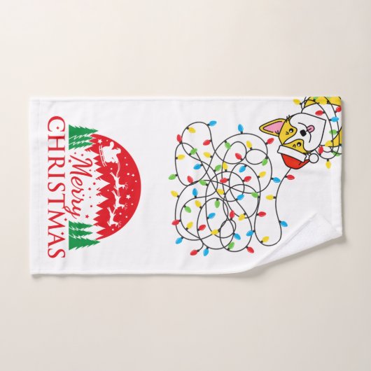 DOG TOWEL ハンドタオル (ハンドタオル)