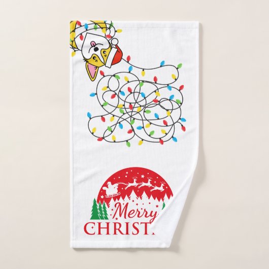 DOG TOWEL ハンドタオル (ハンドタオル)