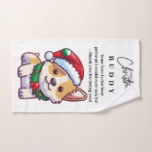 DOG TOWEL ハンドタオル (ハンドタオル)